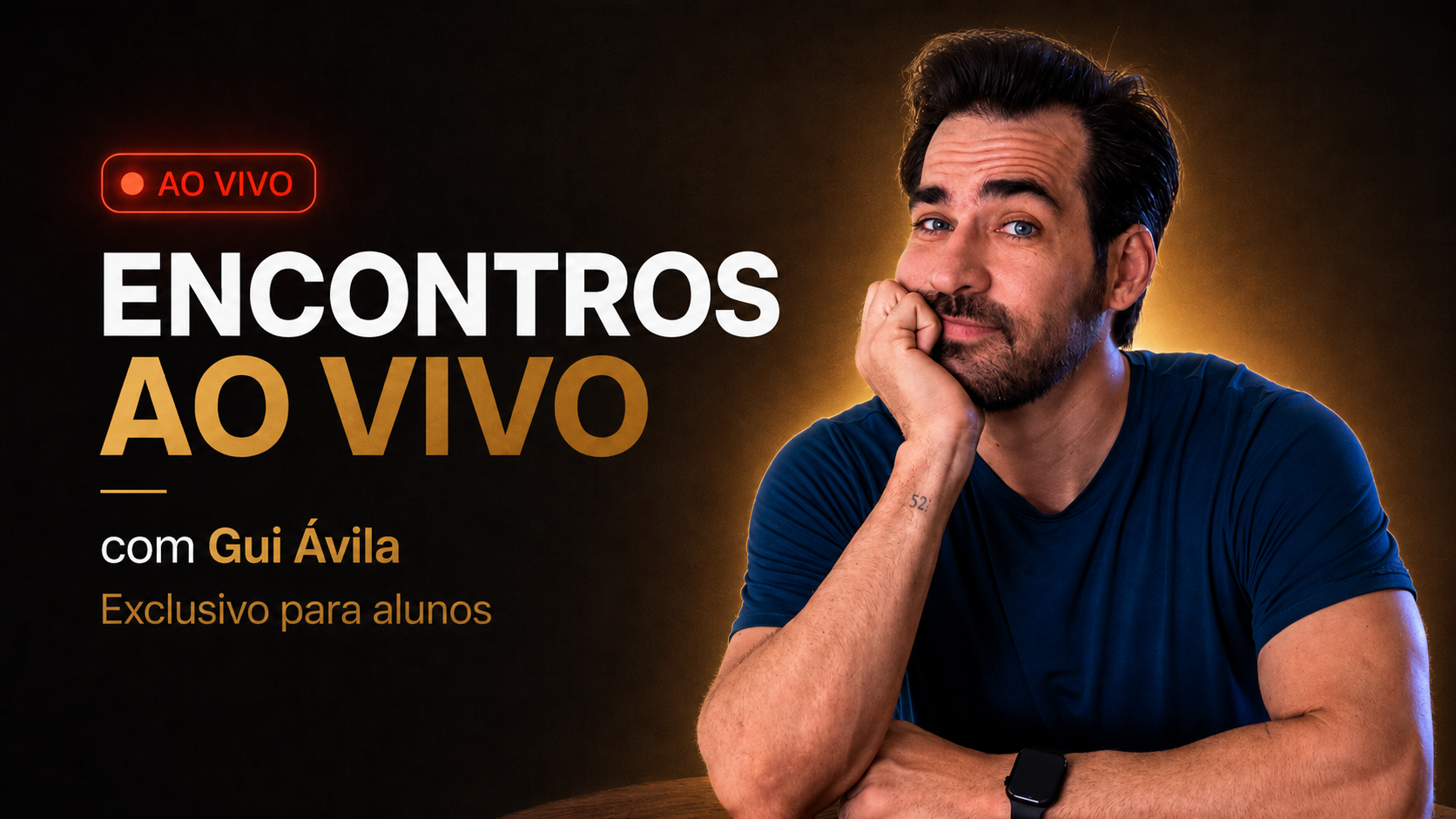 Encontros ao vivo com o Gui Ávila