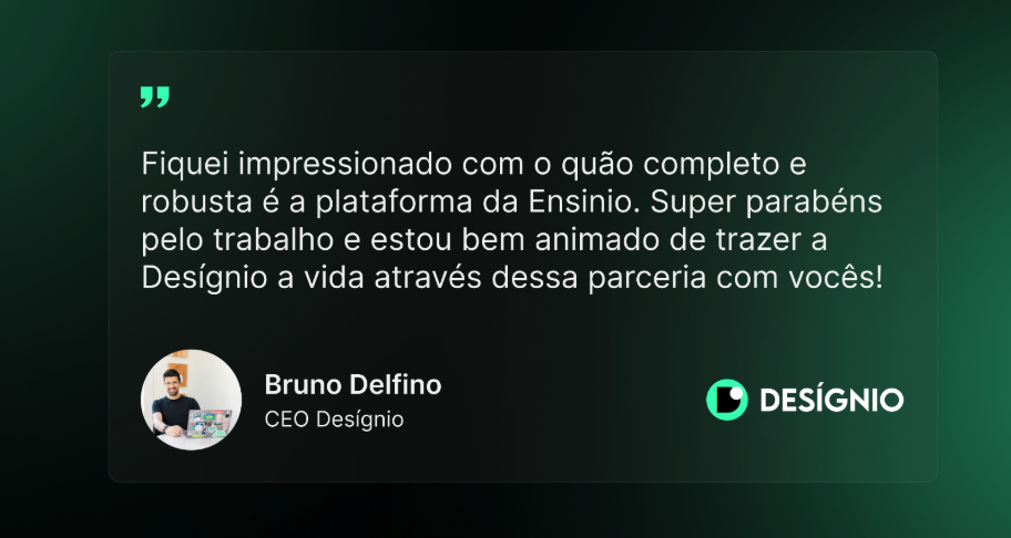 Bruno Delfino — CEO Desígnio