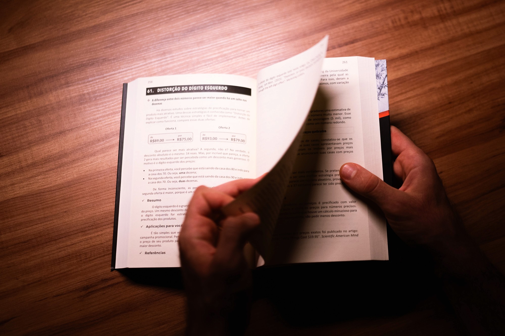 Página do livro Shortcuts